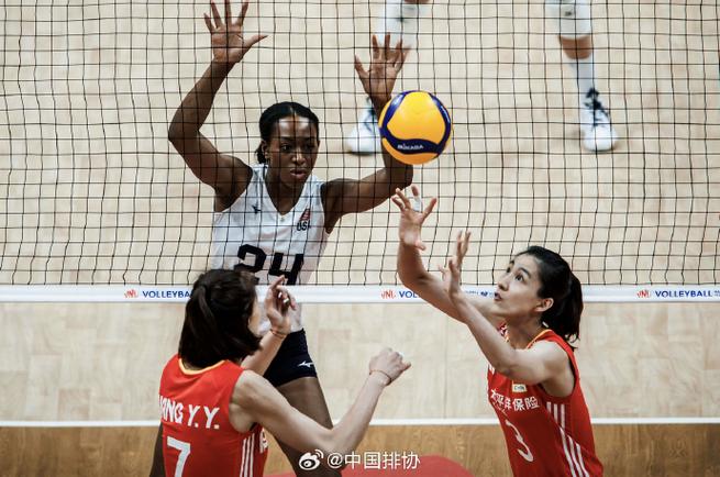 中国女排对巴西女排比赛里约