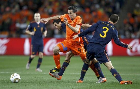 西班牙vs荷兰世界杯决赛