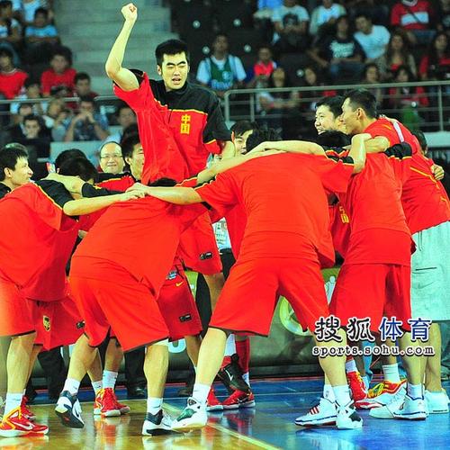 中国男篮开场舞的相关图片